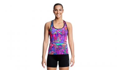 FunkitaFit Brick Braque Active Singlet Top